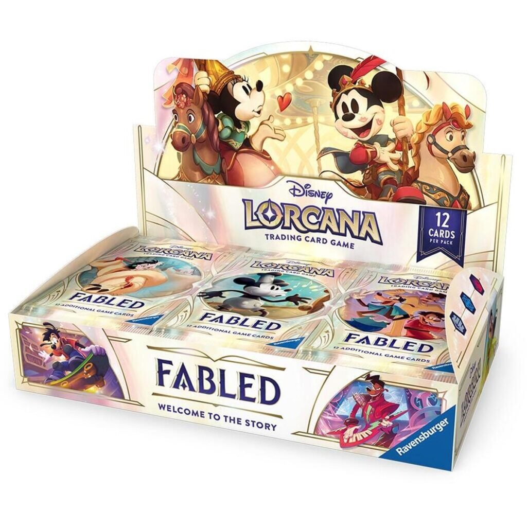 Disney Lorcana – Fabled – קופסת בוסטר | Disney Lorcana: Fabled Booster Box