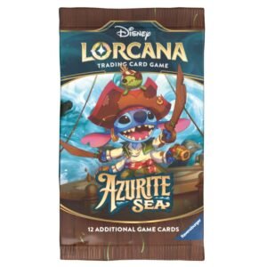 Disney Lorcana – Azurite Sea – חפיסת בוסטר | Disney Lorcana: Azurite Sea Booster Pack
