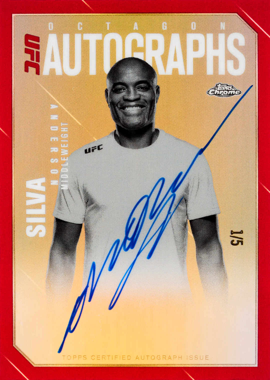 ⁦Topps Chrome UFC 2025 - קופסת הובי | Topps Chrome UFC 2025 Hobby Box⁩ – תמונה ⁦2⁩